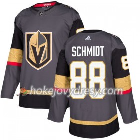 Pánské Hokejový Dres Vegas Golden Knights Nate Schmidt 88 Adidas 2017-2018 Šedá Authentic